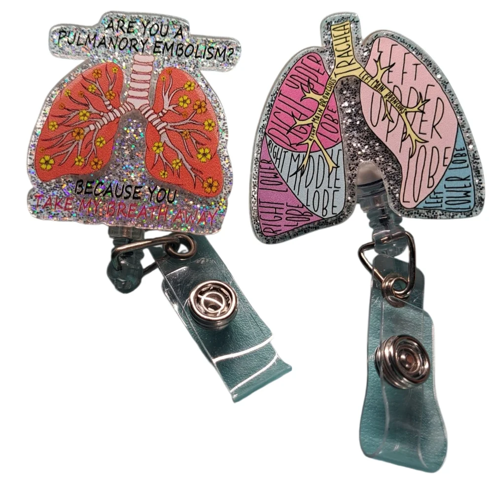 Retractable/Reel Lung Name Badge (2)